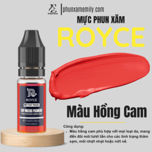 muc-phun-xam-royce-mau-hong-cam